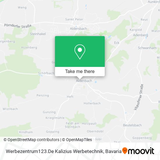 Werbezentrum123.De Kalizius Werbetechnik map
