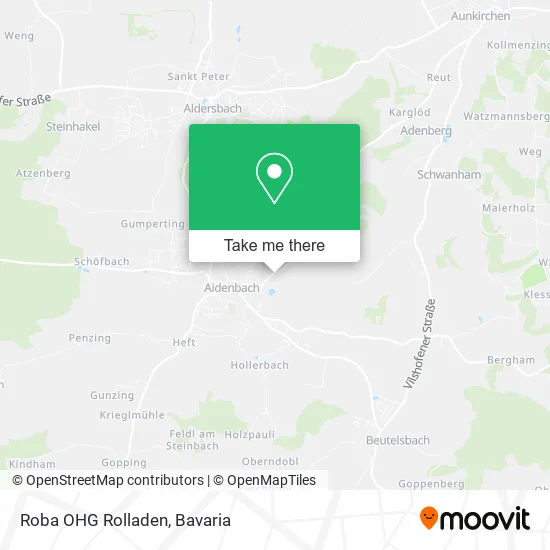 Карта Roba OHG Rolladen