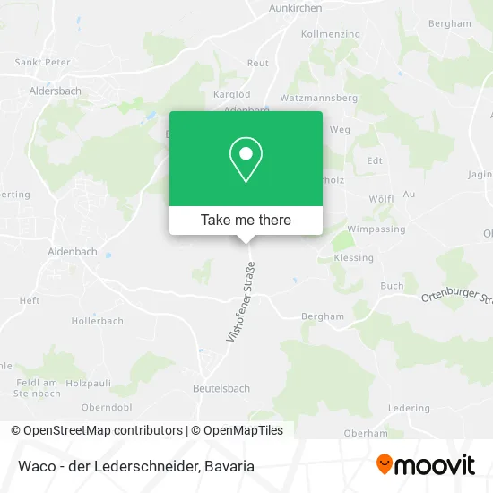 Карта Waco - der Lederschneider