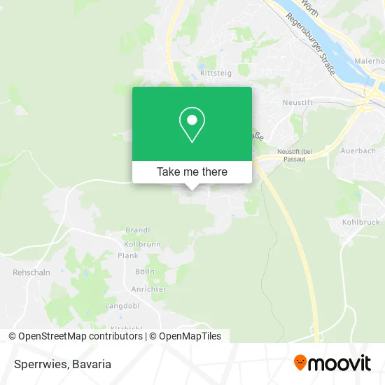 Карта Sperrwies