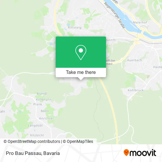 Карта Pro Bau Passau