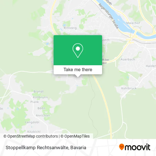 Карта Stoppellkamp Rechtsanwälte