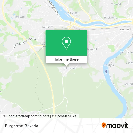 Карта Burgerme