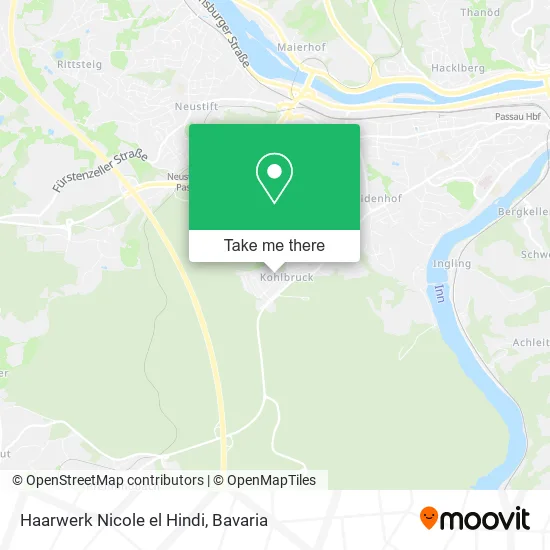 Карта Haarwerk Nicole el Hindi