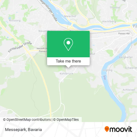 Карта Messepark