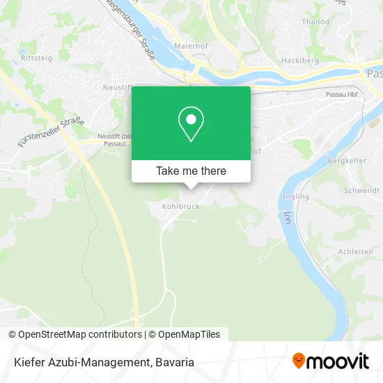 Карта Kiefer Azubi-Management