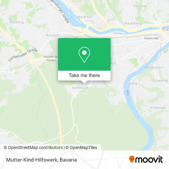 Карта Mutter-Kind-Hilfswerk