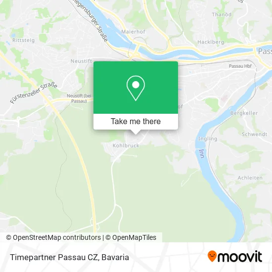 Карта Timepartner Passau CZ