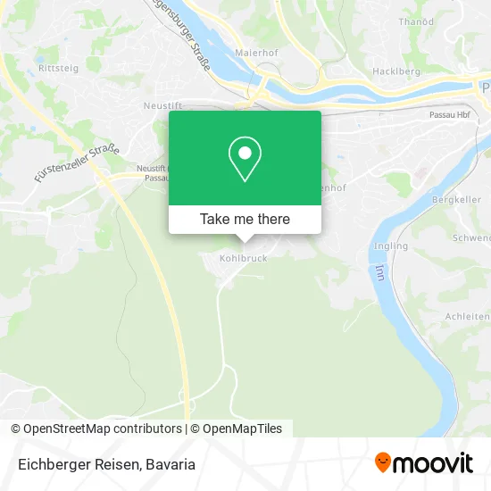 Карта Eichberger Reisen
