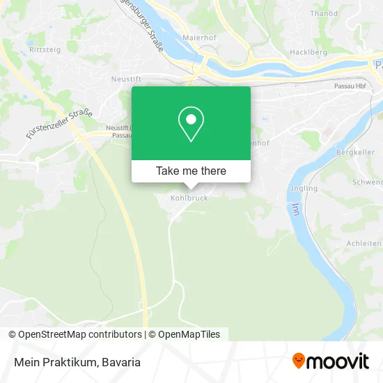 Карта Mein Praktikum