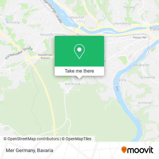 Карта Mer Germany