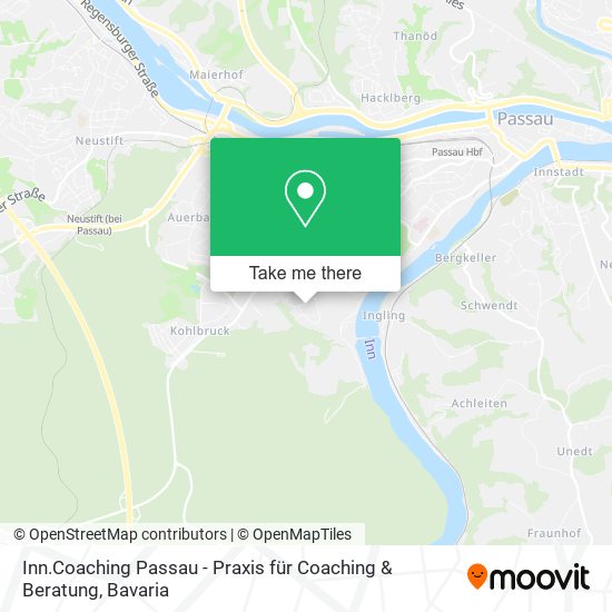 Inn.Coaching Passau - Praxis für Coaching & Beratung map