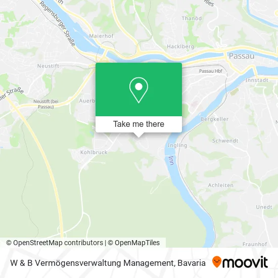 Карта W & B Vermögensverwaltung Management