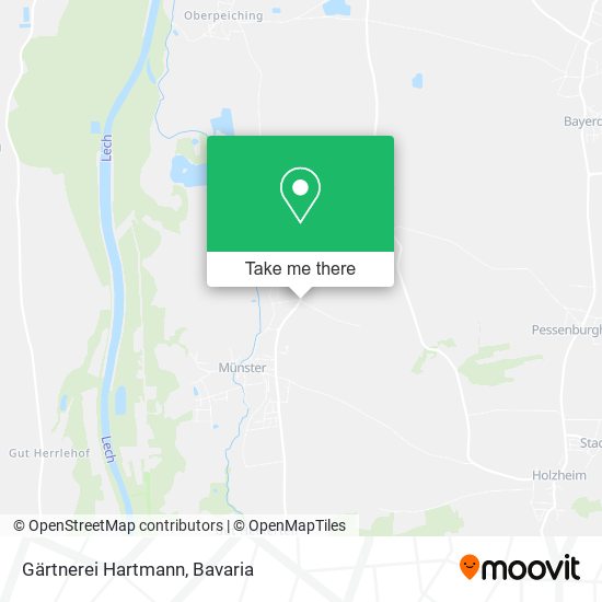 Gärtnerei Hartmann map
