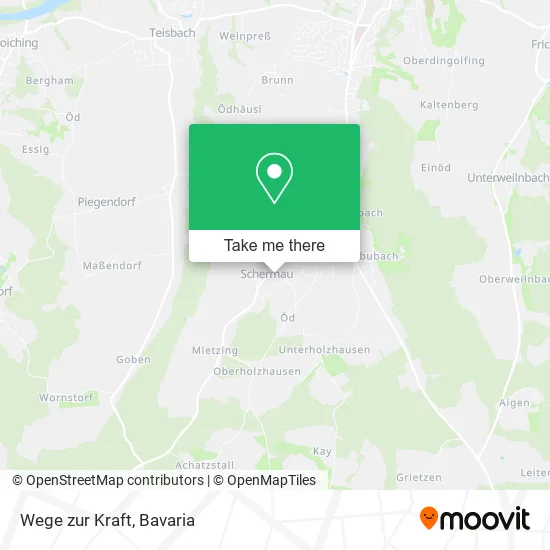 Карта Wege zur Kraft