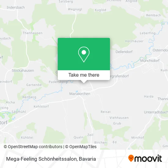 Карта Mega-Feeling Schönheitssalon