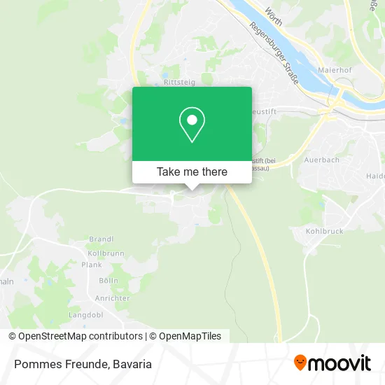 Карта Pommes Freunde