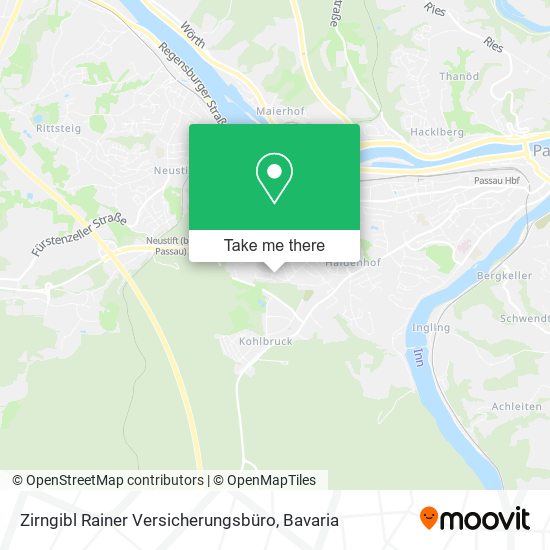 Zirngibl Rainer Versicherungsbüro map