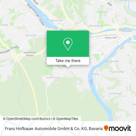 Franz Hofbauer Automobile GmbH & Co. KG map