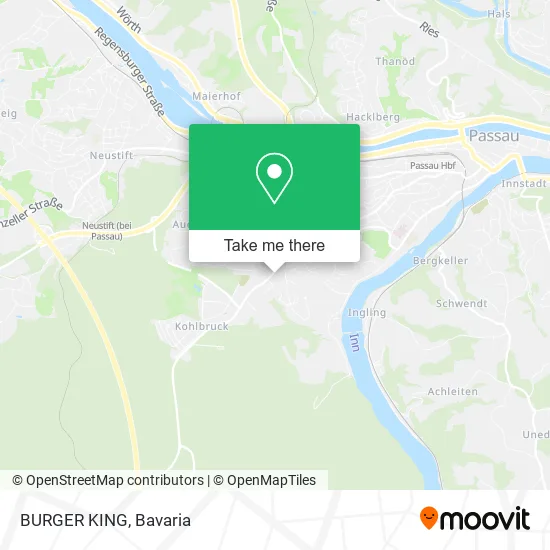 Карта BURGER KING