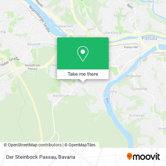 Карта Der Steinbock Passau