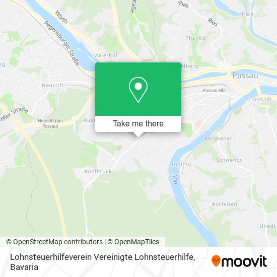 Lohnsteuerhilfeverein Vereinigte Lohnsteuerhilfe map