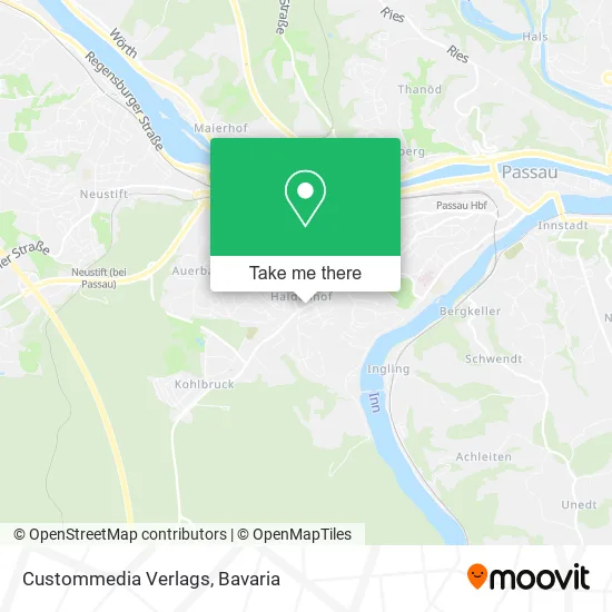 Карта Custommedia Verlags