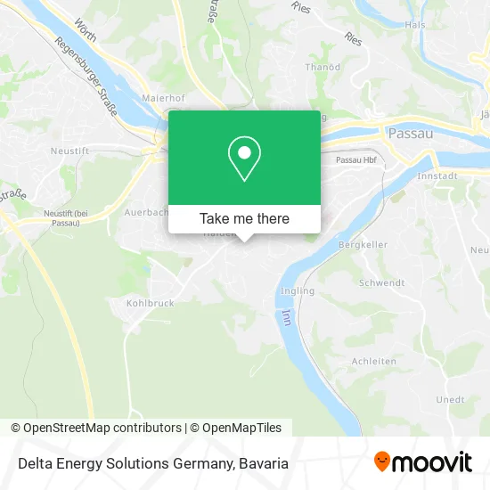 Карта Delta Energy Solutions Germany