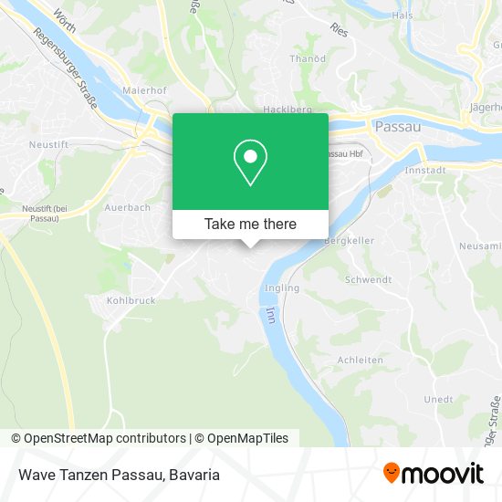 Wave Tanzen Passau map