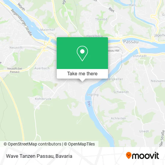 Карта Wave Tanzen Passau