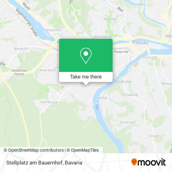 Stellplatz am Bauernhof map