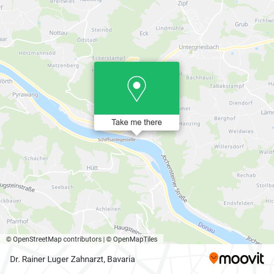 Dr. Rainer Luger Zahnarzt map