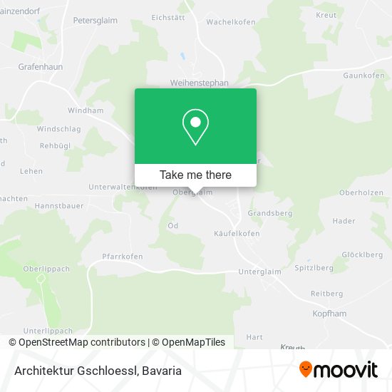 Architektur Gschloessl map