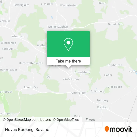 Карта Novus Booking