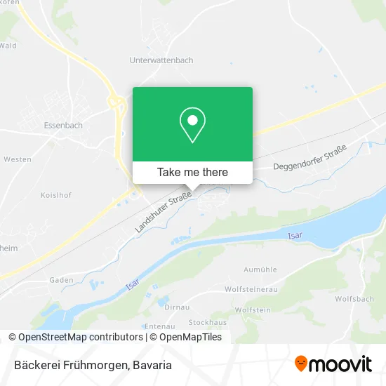 Карта Bäckerei Frühmorgen