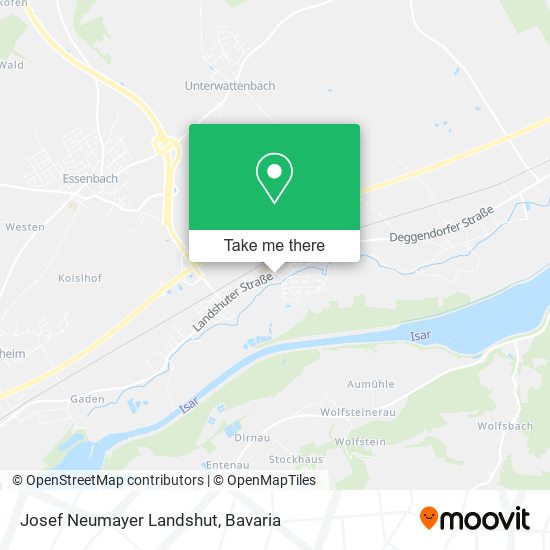Josef Neumayer Landshut map
