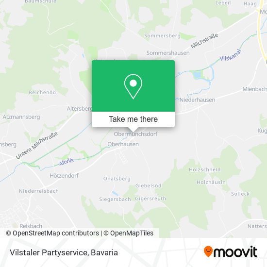 Vilstaler Partyservice map