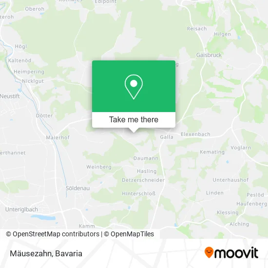 Карта Mäusezahn