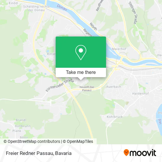 Карта Freier Redner Passau
