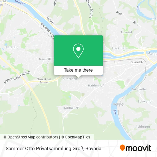 Карта Sammer Otto Privatsammlung Groß