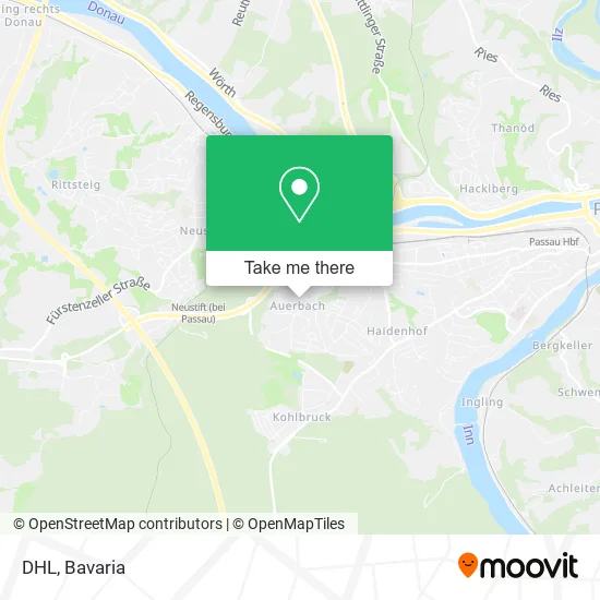Карта DHL