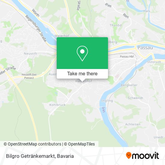 Bilgro Getränkemarkt map