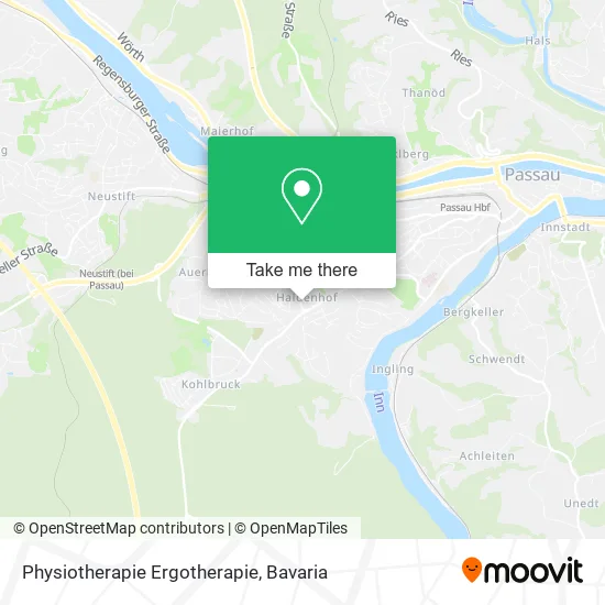 Physiotherapie Ergotherapie map
