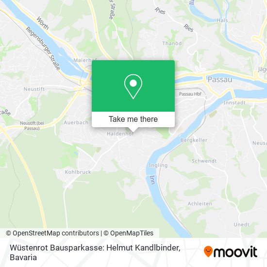Wüstenrot Bausparkasse: Helmut Kandlbinder map