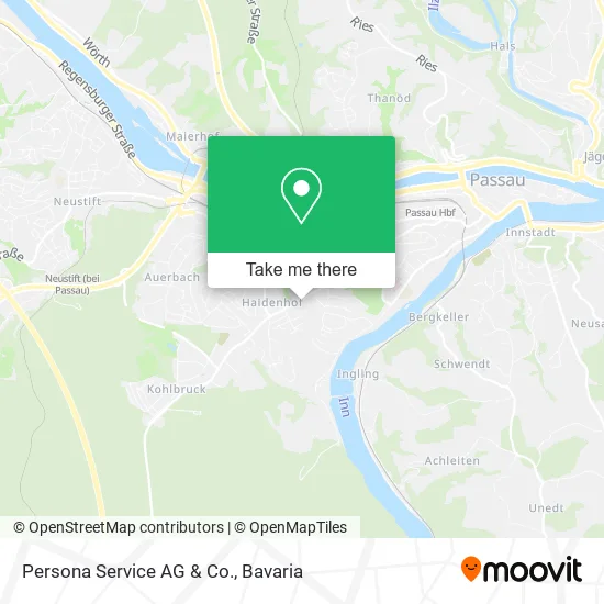 Карта Persona Service AG & Co.