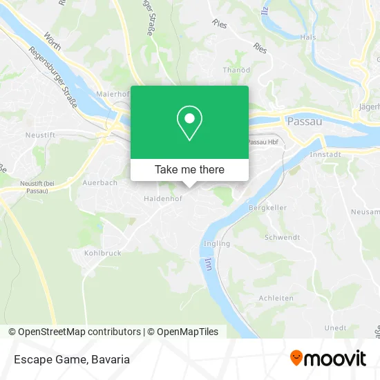 Карта Escape Game