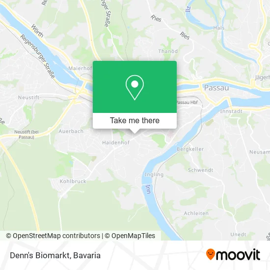 Карта Denn's Biomarkt