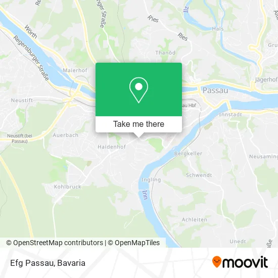Карта Efg Passau