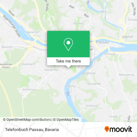Карта Telefonbuch Passau