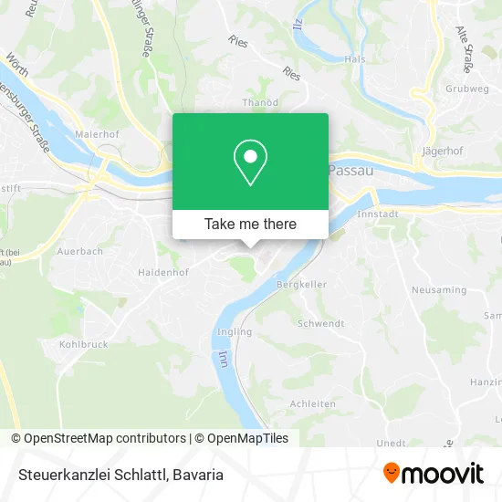 Карта Steuerkanzlei Schlattl